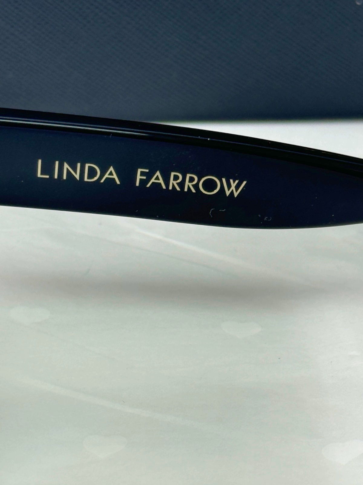 Linda Farrow Black Falck LFL/1448/1 Sunglasses