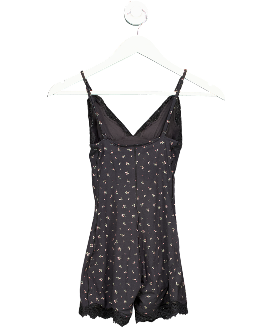 SKIMS Black Slip Dress UK XS