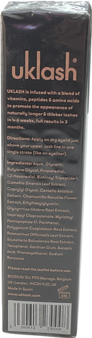 uklash Eyelash Serum 3ml