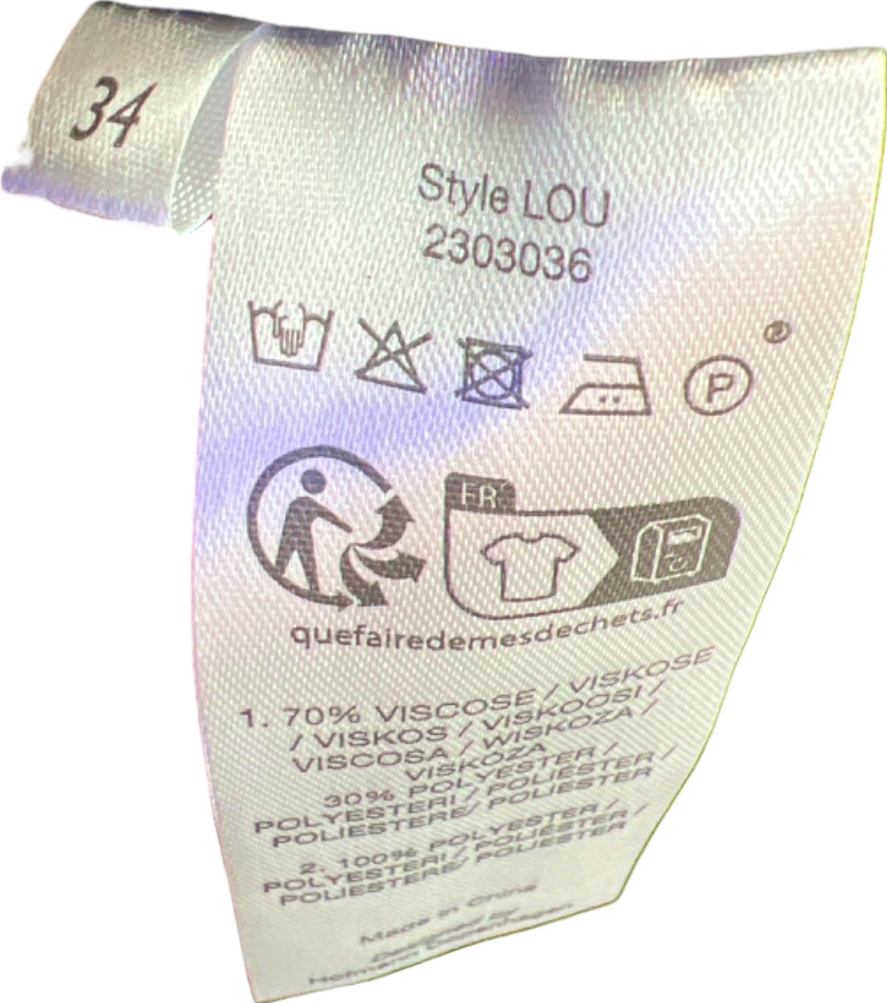 Sandro Paris Black Quilted Jacket UK 6