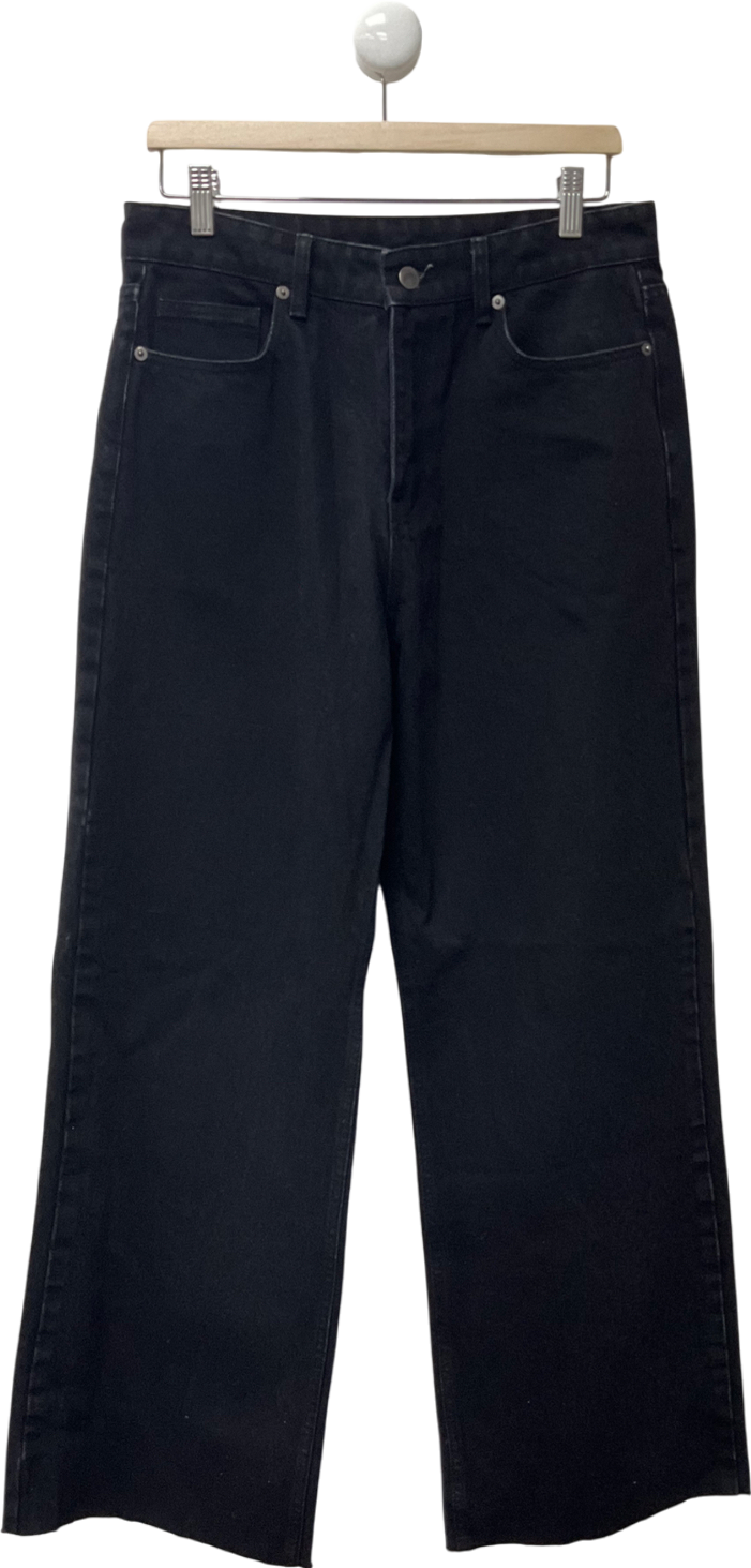 Black Wide Leg Jeans W32