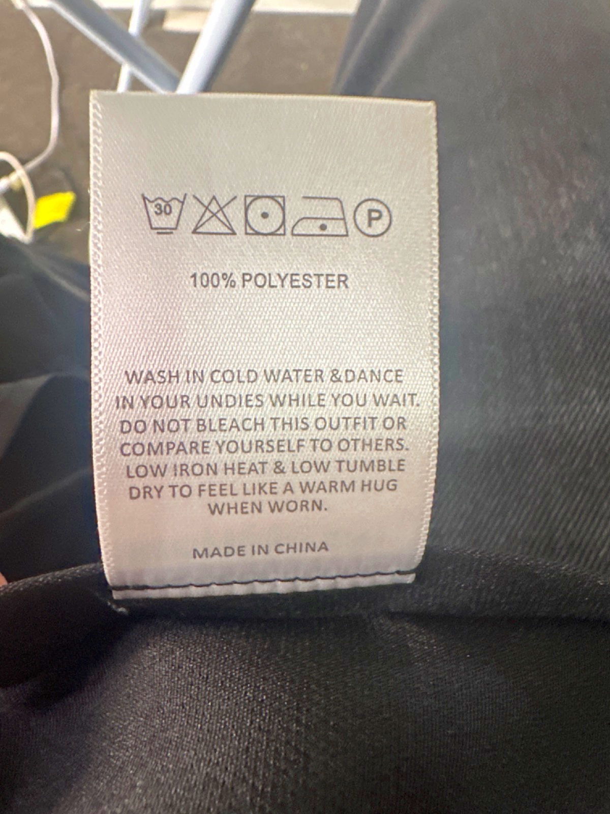 PepperMayo Black Cherish You Top UK 8