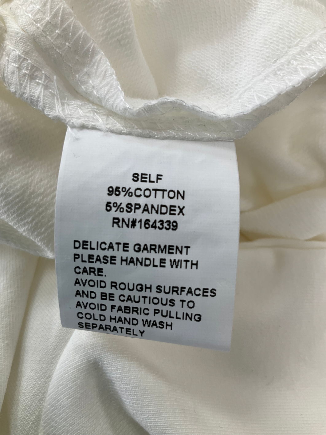 syndys White Lola Mini Dress UK XS