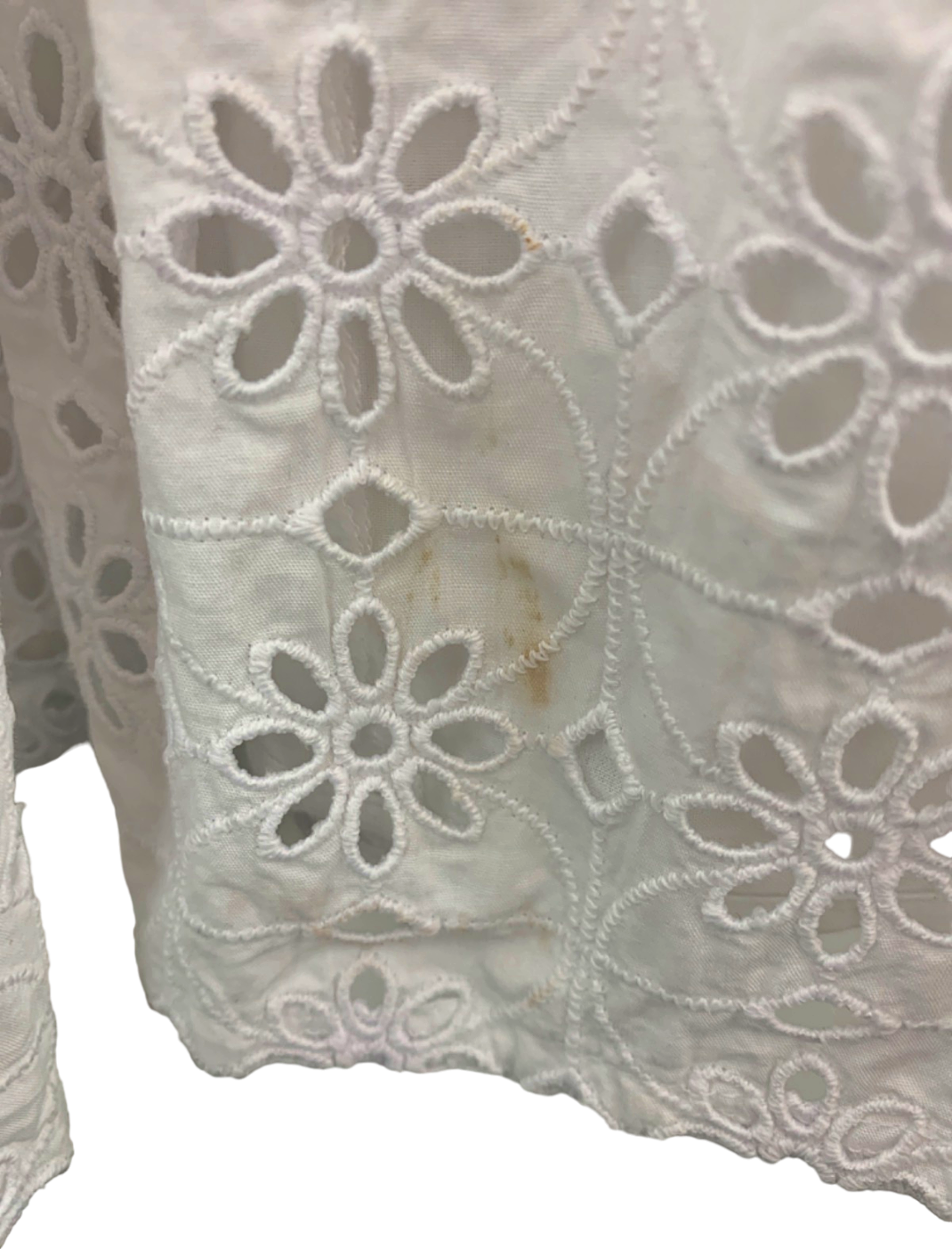 Tartine et Chocolat White Embroidered Dress 14 Years