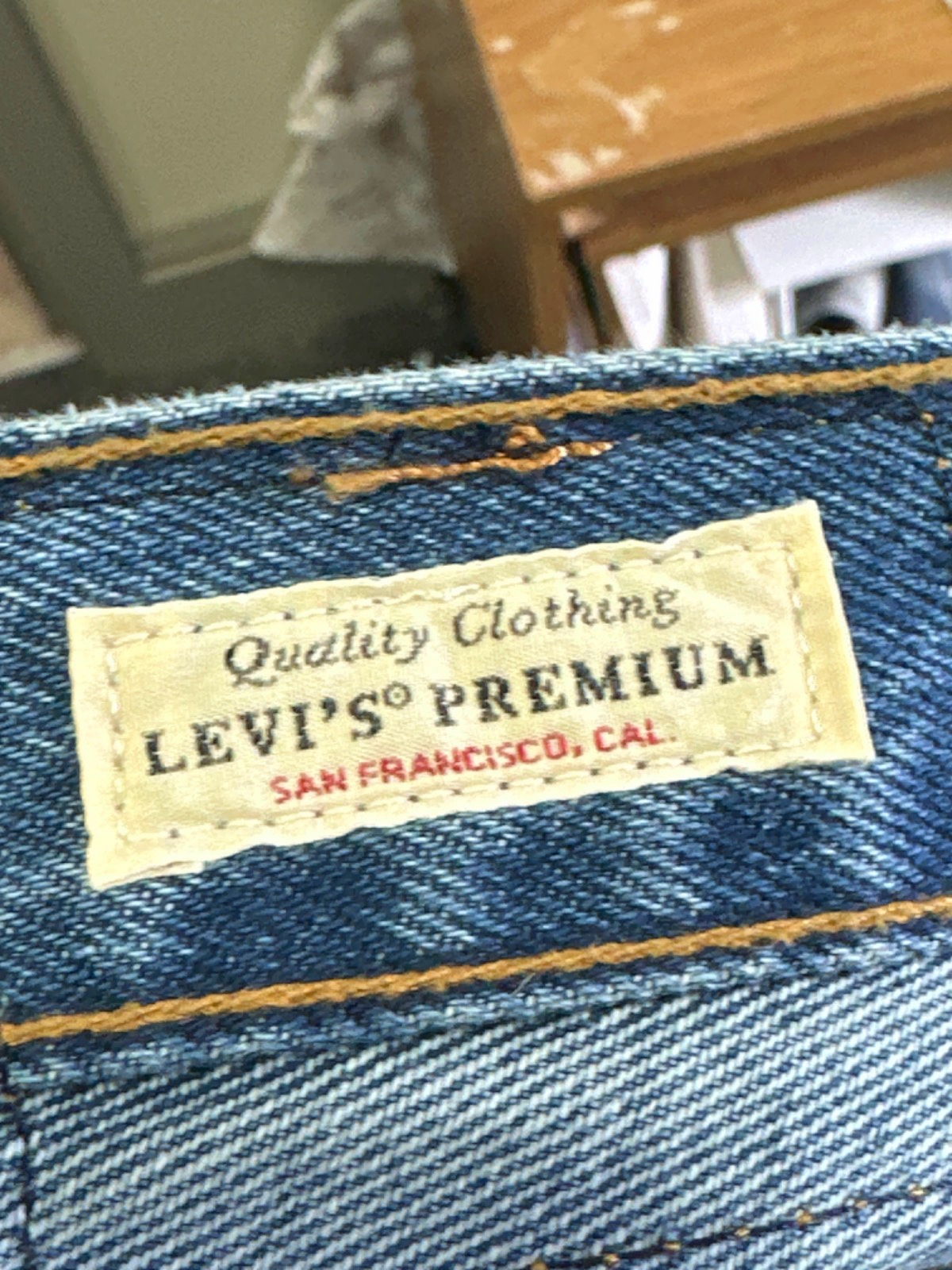 Levi's Light Blue Premium Jeans UK W27