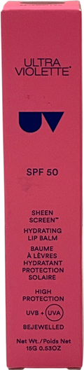 Ultra violette Violette Sheen Screen Spf 50 Hydrating Lip Balm Bejewelled 15g