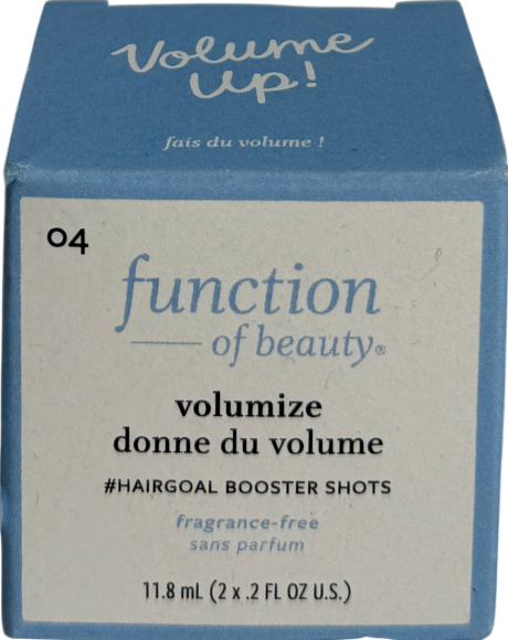 function of beauty Volumize Hair Goal Add In Booster Treatment 11.8ml