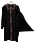 Yours Black Curve Oversized Mesh Shirt Dress UK 26