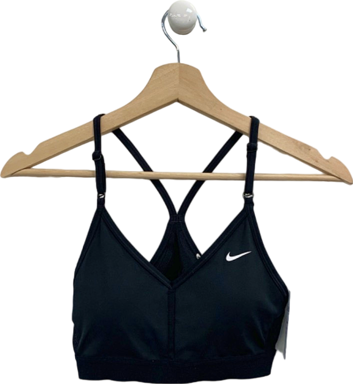 Nike Black Sports Bra UK S