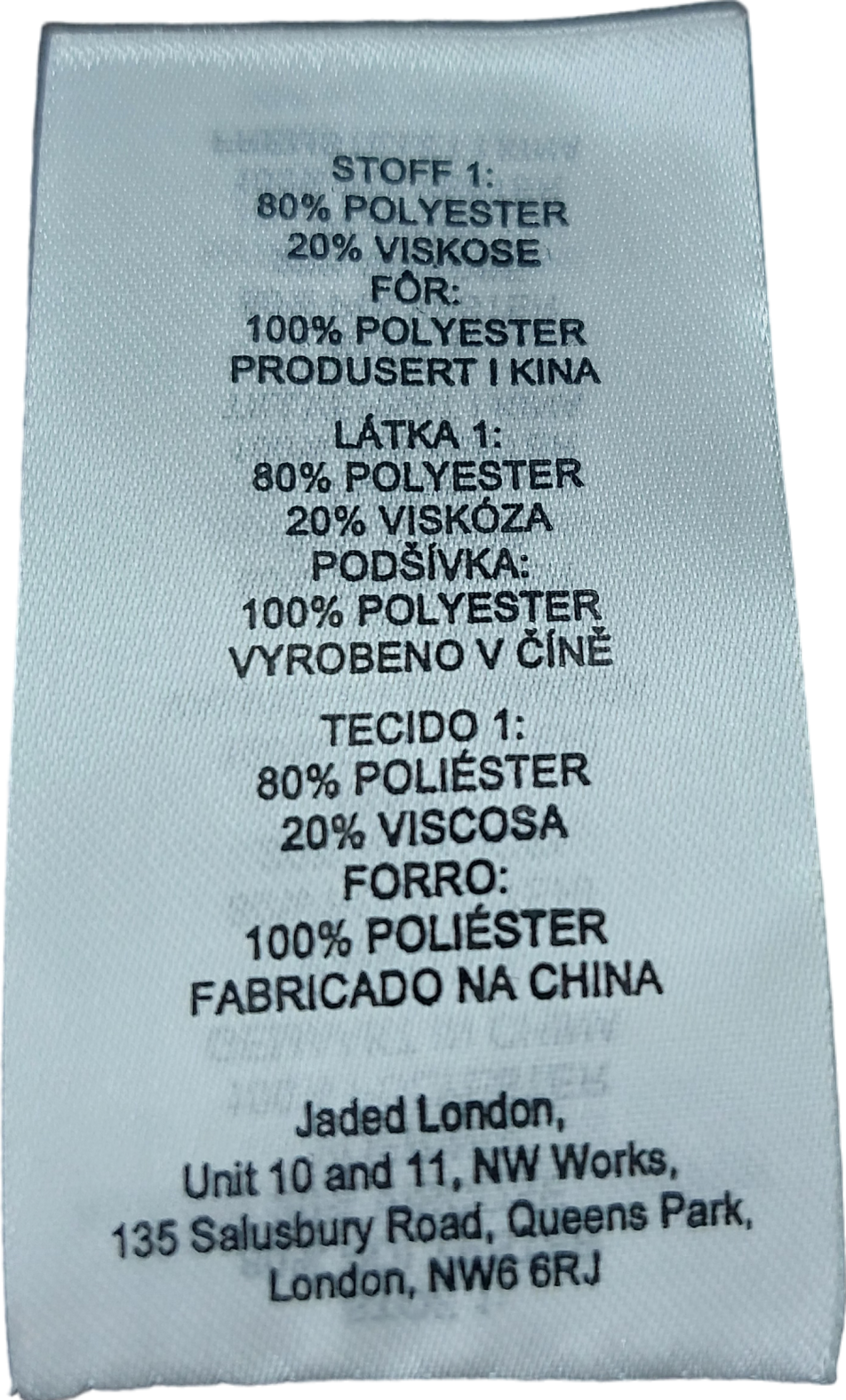 Jaded London Brown All Tied Up Wrap Around Corset Tie Top UK S