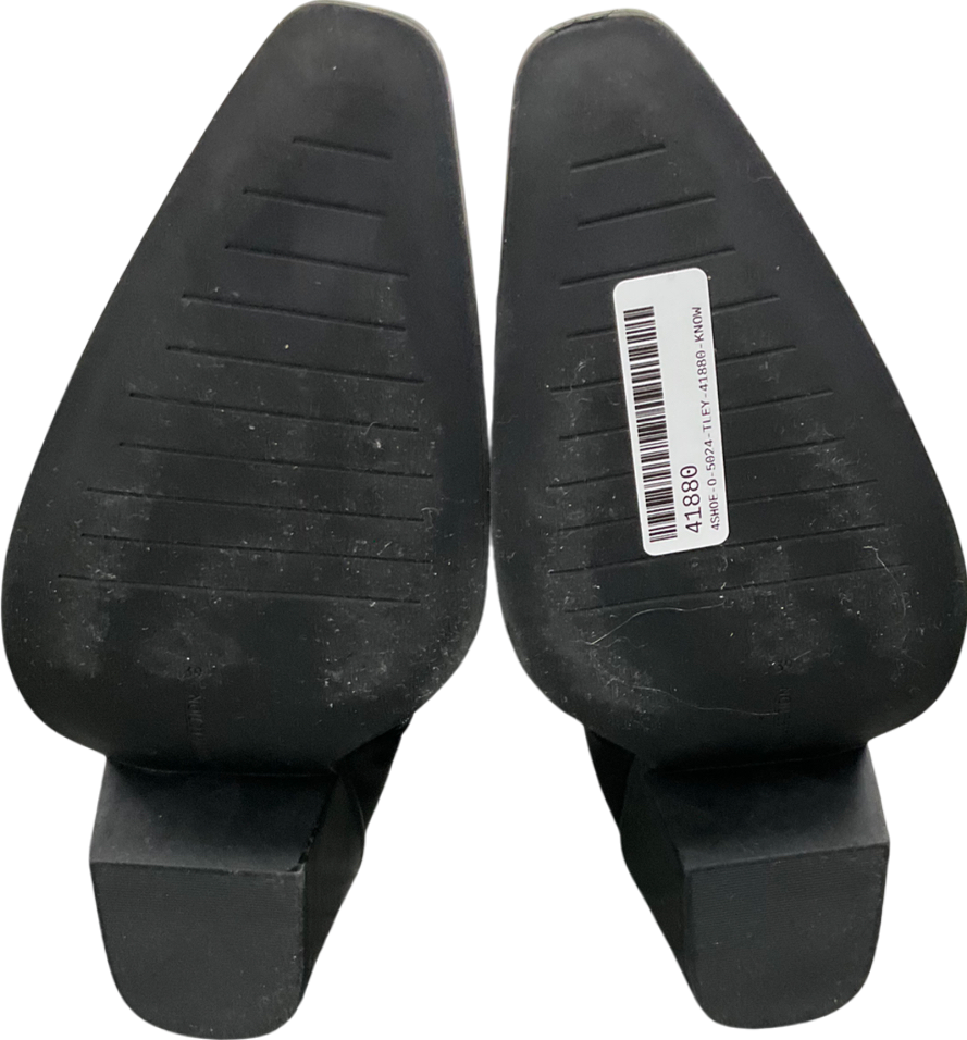 Pull&Bear Black Knee High Boots UK 6 EU 39 👠