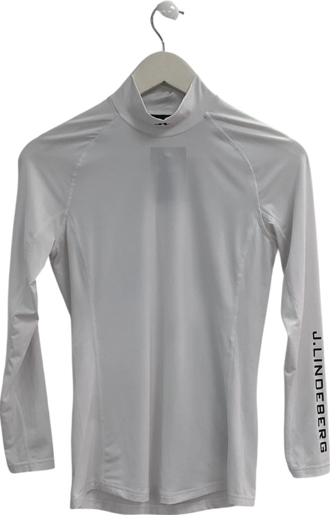J.Lindenberg White Ella Compression Top UK M