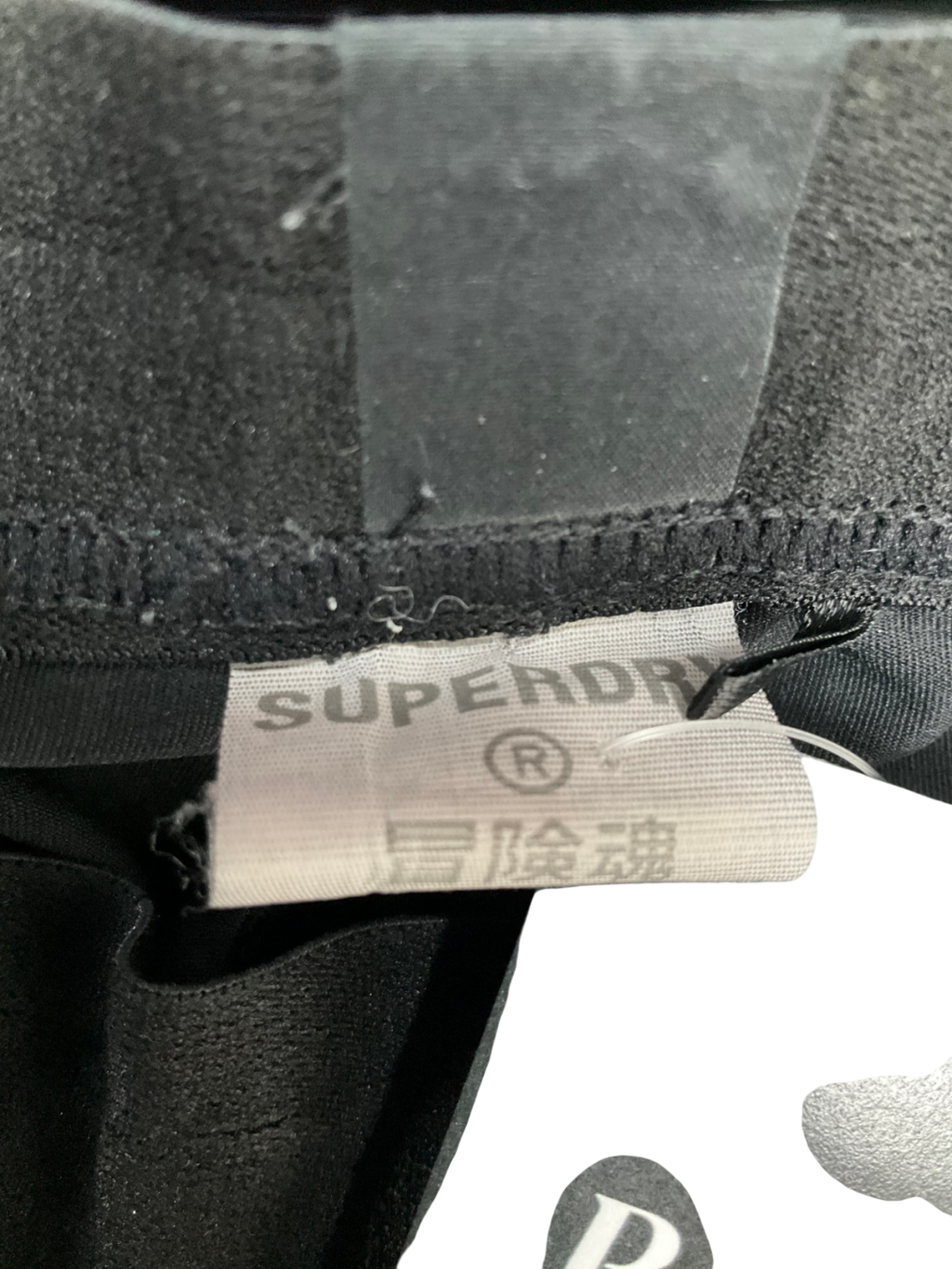 Superdry Black Running Shorts UK M