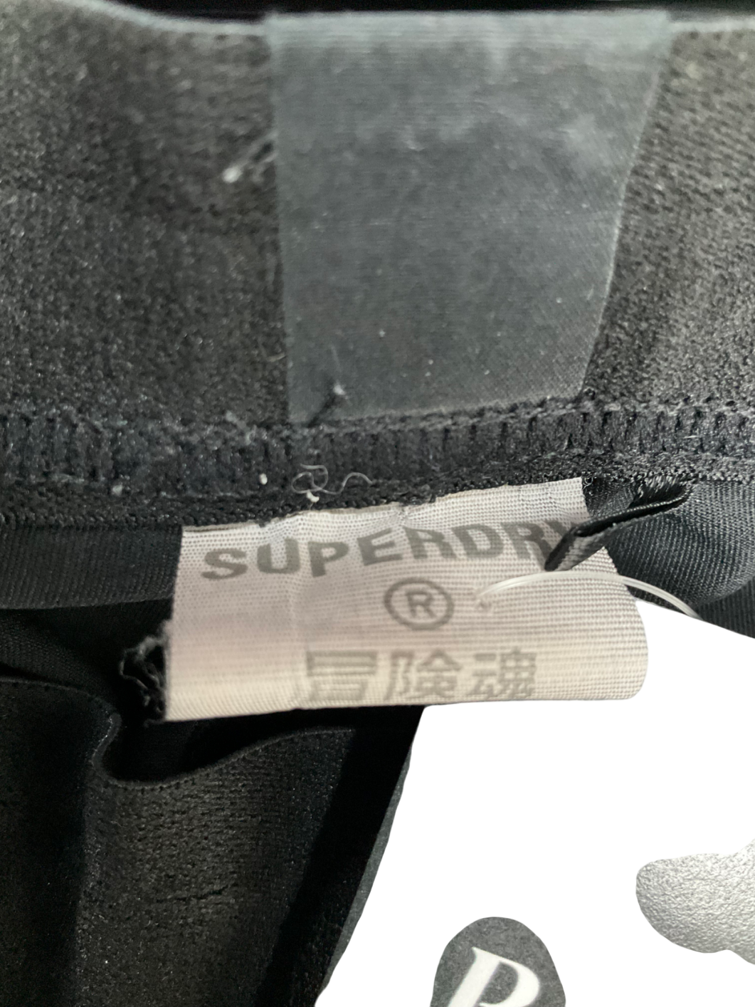 Superdry Black Running Shorts UK M