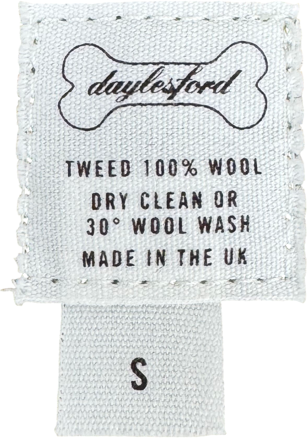 Daylesford Green Tweed Dog Bandana - For Dogs UK S