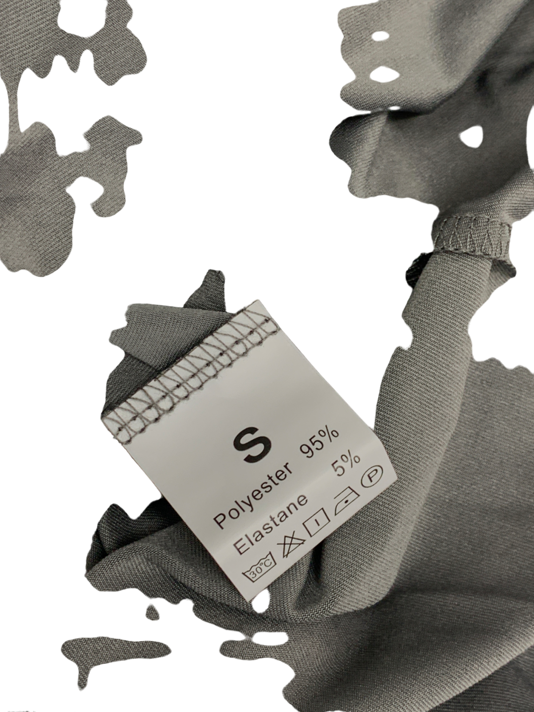 Ego Grey High Waist Maxi Skirt UK S