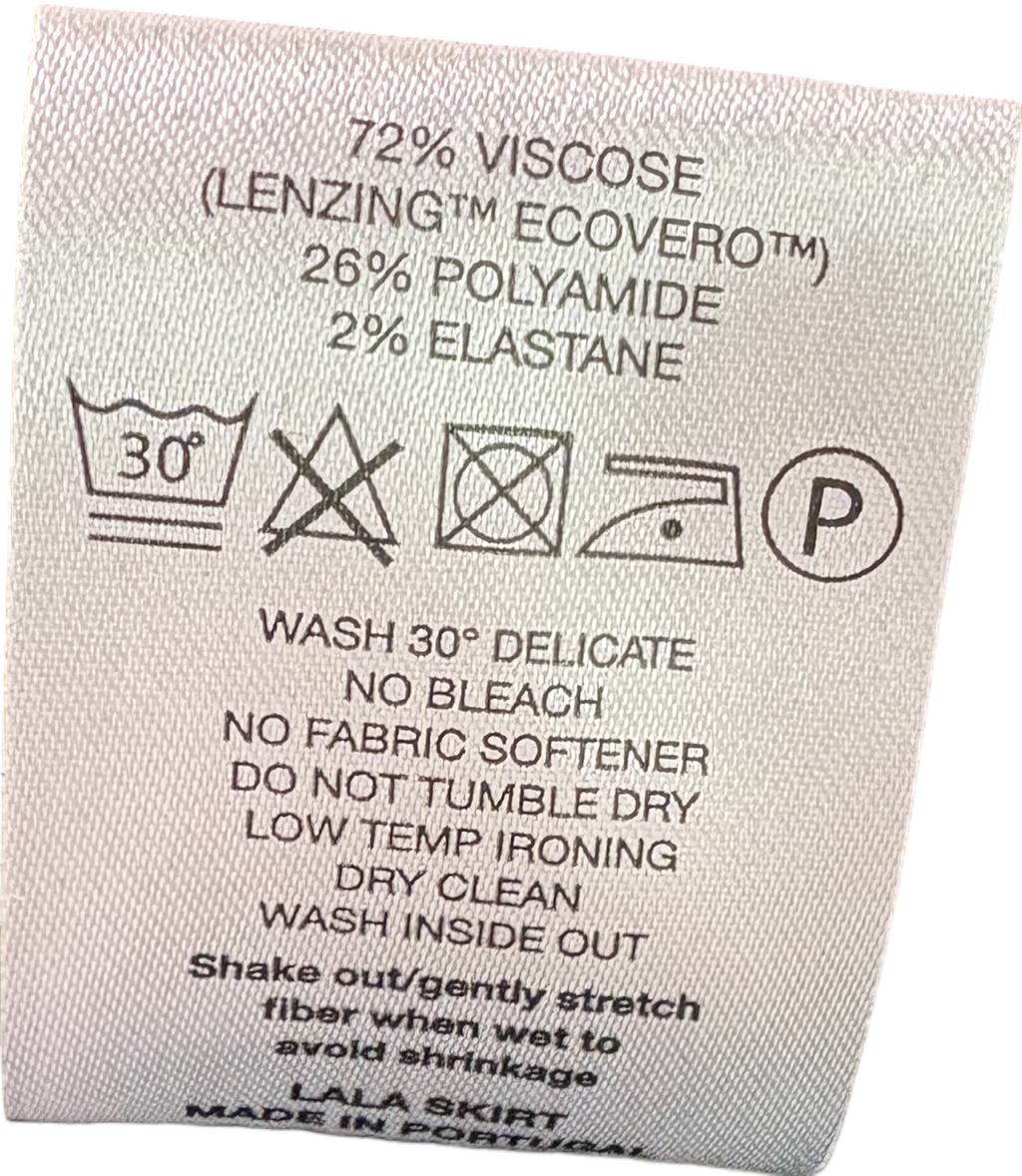 Residus Lala Black Pencil Skirt UK 10