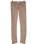 Mother Brown The Looker Mid-rise Skinny Jeans W25