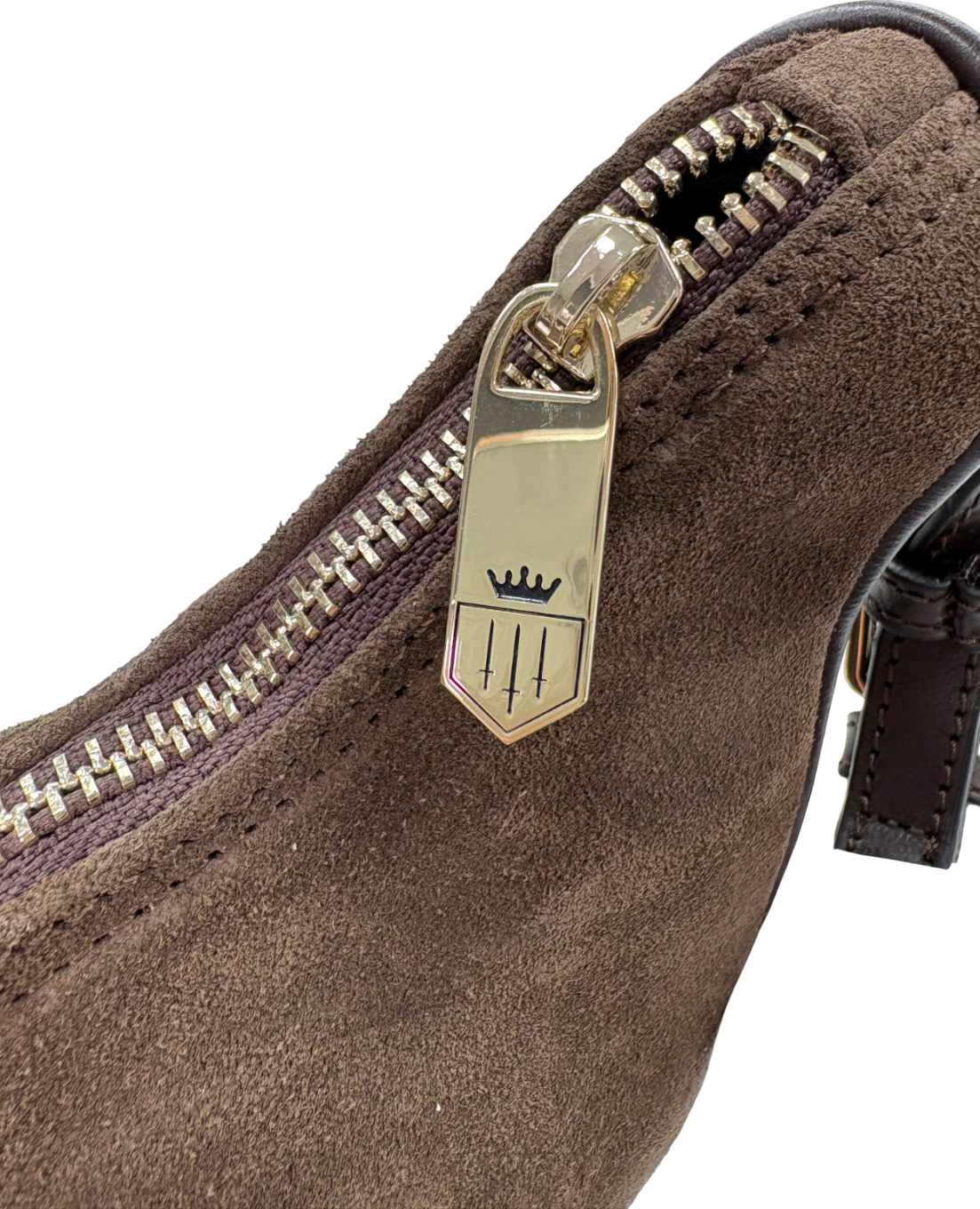 Fairfax & Favor Brown Tetbury Crescent Bag