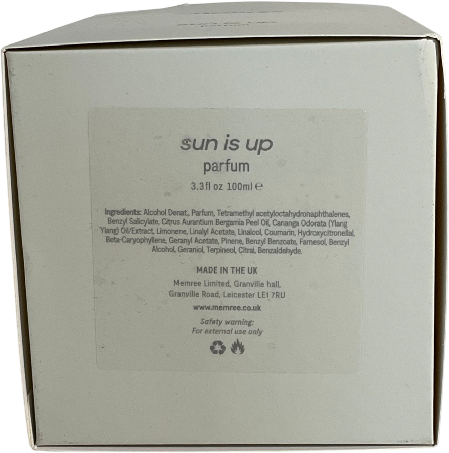memree Sun Is Up Perfume 100ml
