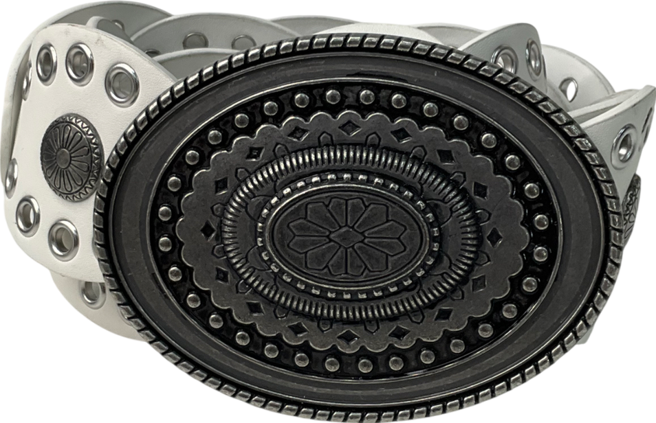 ASOS White Disco Belt UK S/M