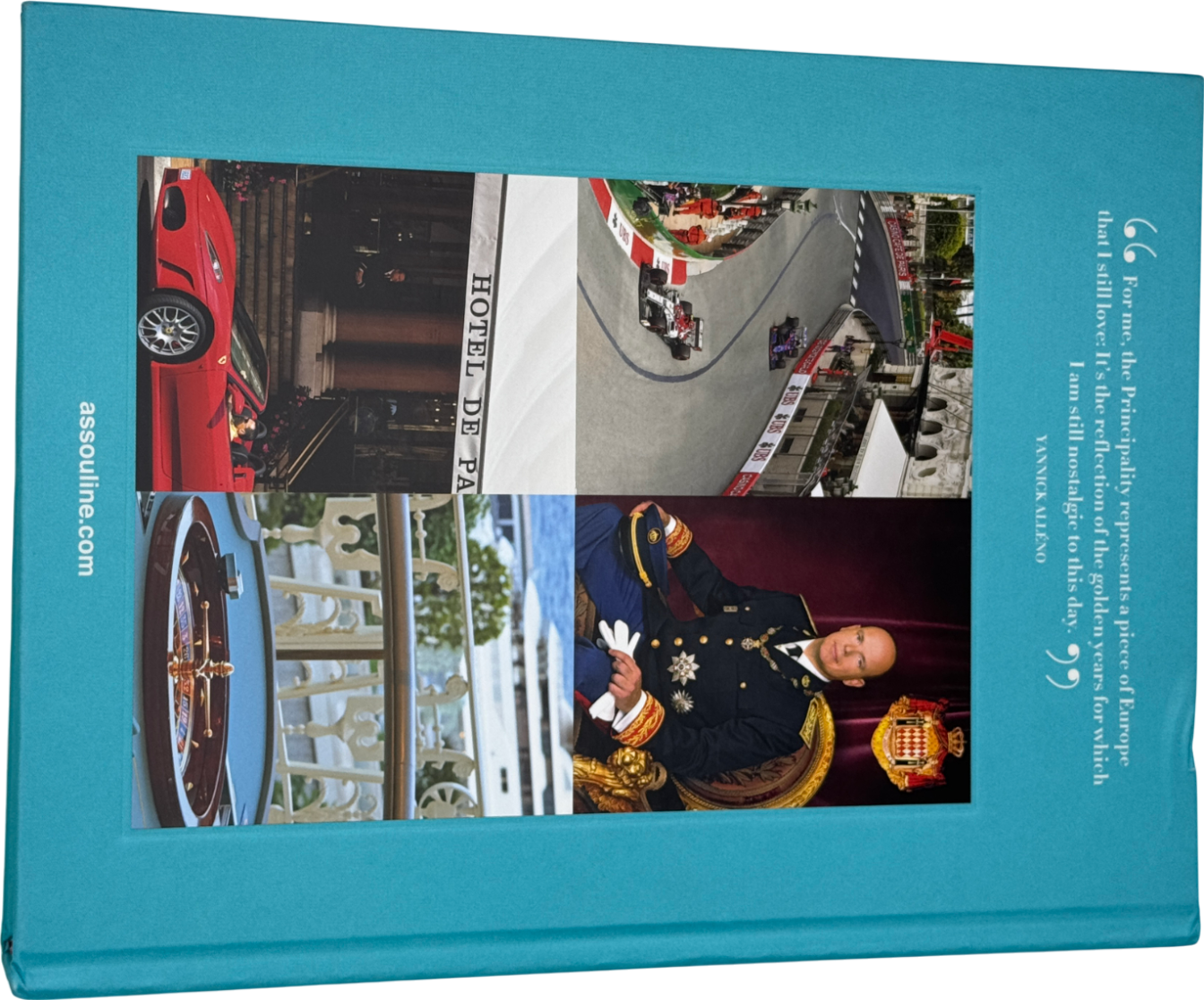 ASSOULINE Blue Monte Carlo Coffee Table Book One Size