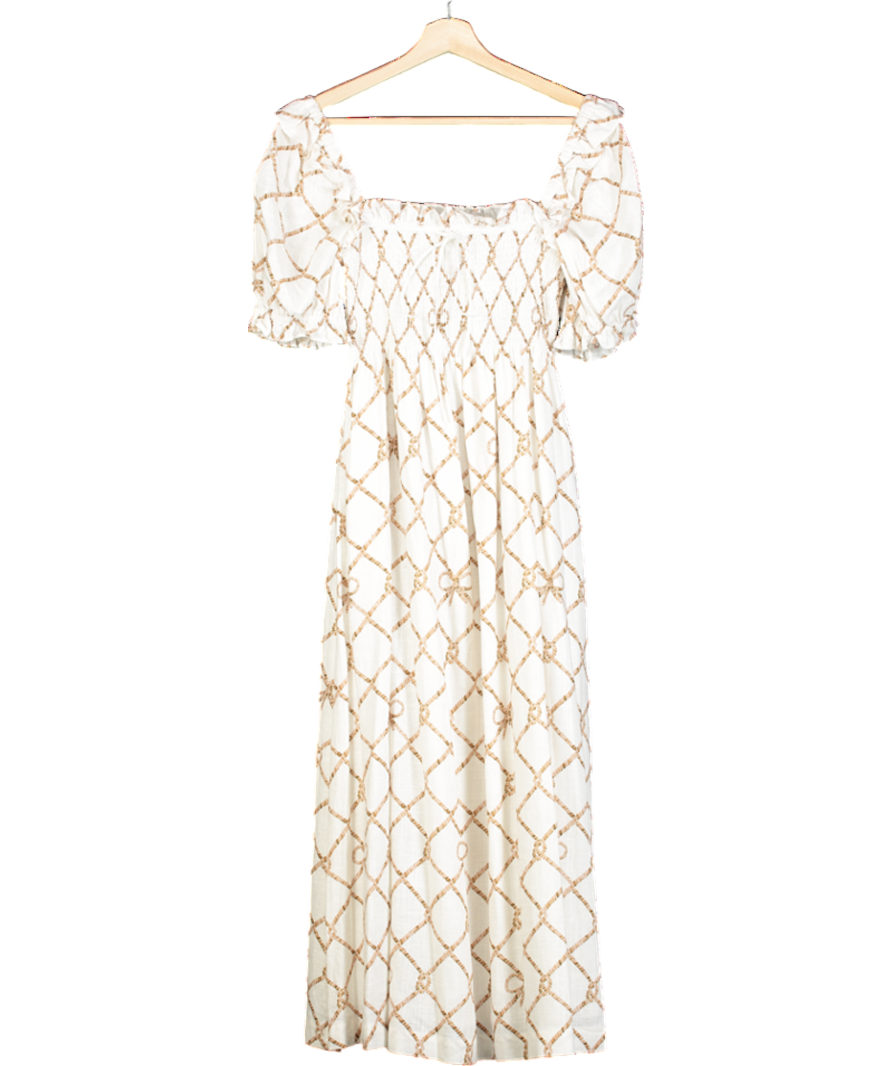 Hill House Home White The Nap Dress UK XS