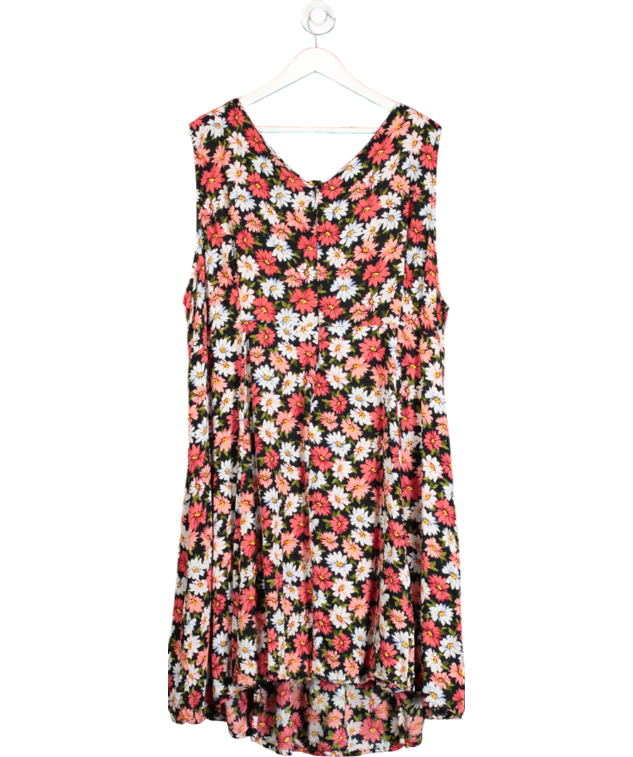 Yours Multicoloured Floral Print Dress UK 30