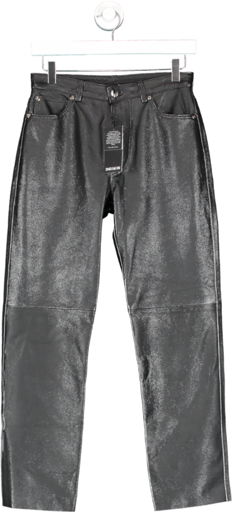 2ndskin Black Tate Pants UK 8