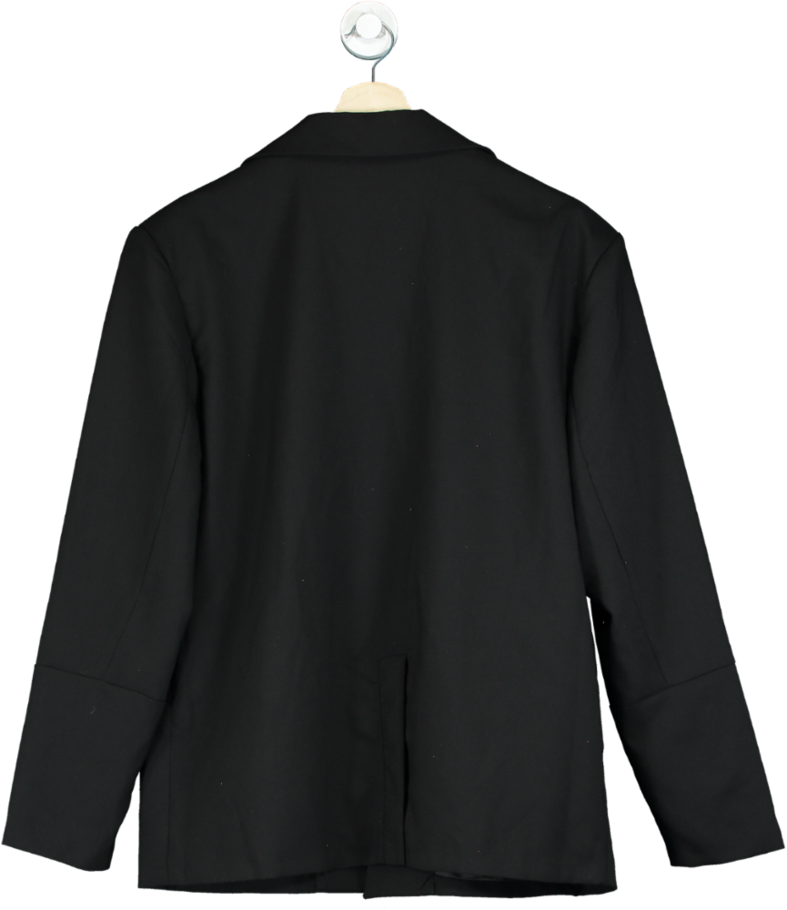 PrettyLittleThing Black Blazer UK 12