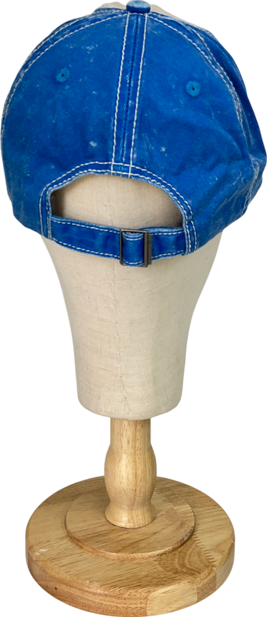old bay Blue Distressed Cap One Size