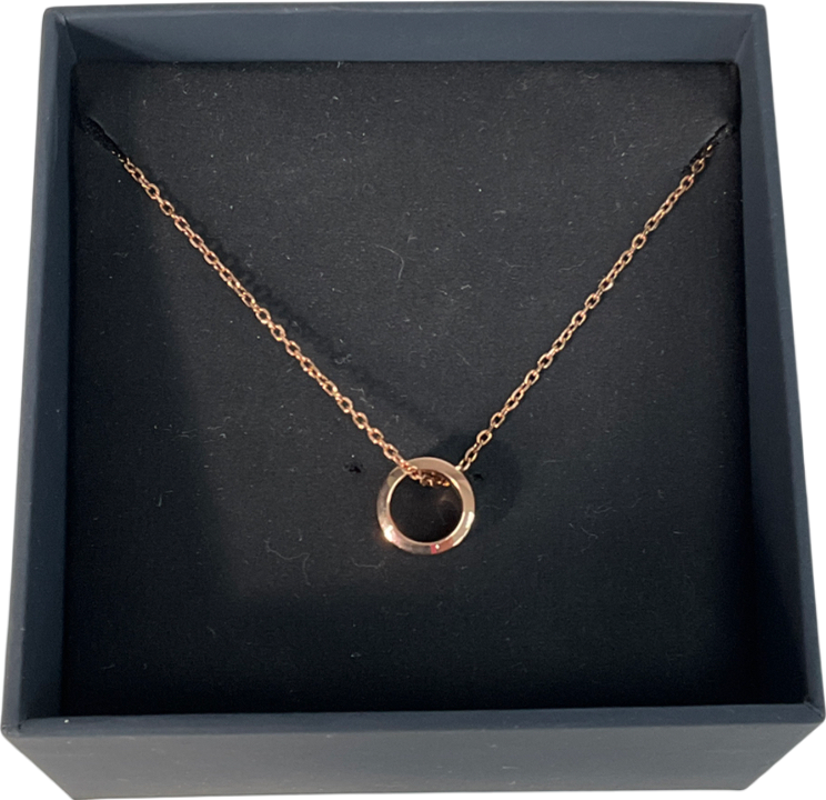 daniel wellington Metallic Elan Necklace Rose Gold