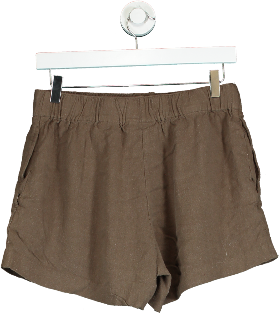Weekday Brown Shorts UK 6