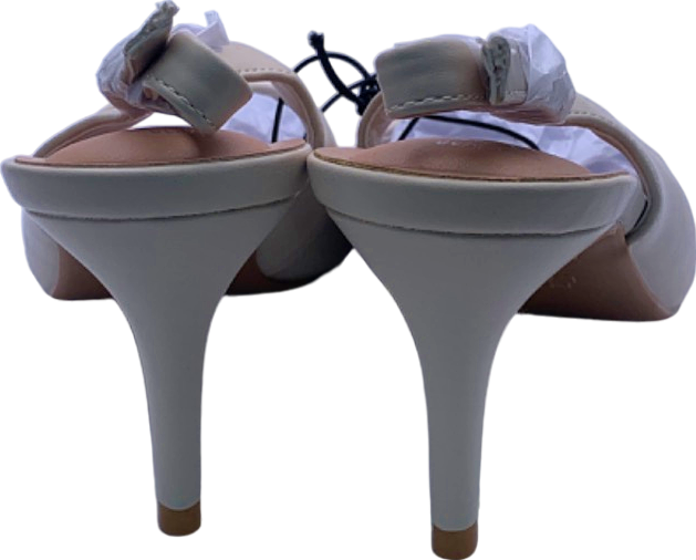 New Look Cream Slingback Stiletto Heels UK 5