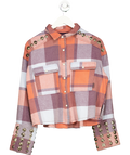Free People  We The Free Austin plaid flannel shirt UK 6