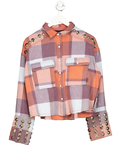 Free People  We The Free Austin plaid flannel shirt UK 6