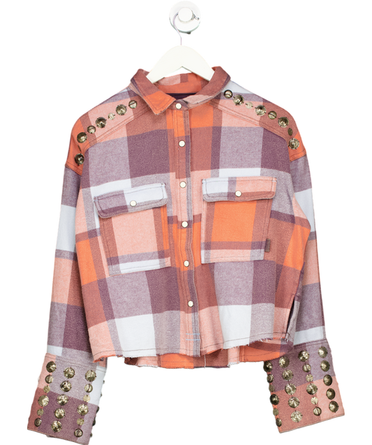 Free People  We The Free Austin plaid flannel shirt UK 6