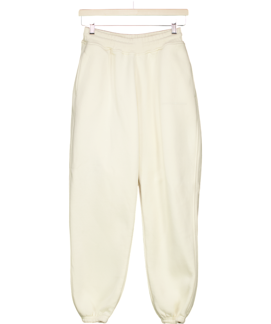 Sisters & Seekers Cream Gear Sweatpants In Passive UK 8
