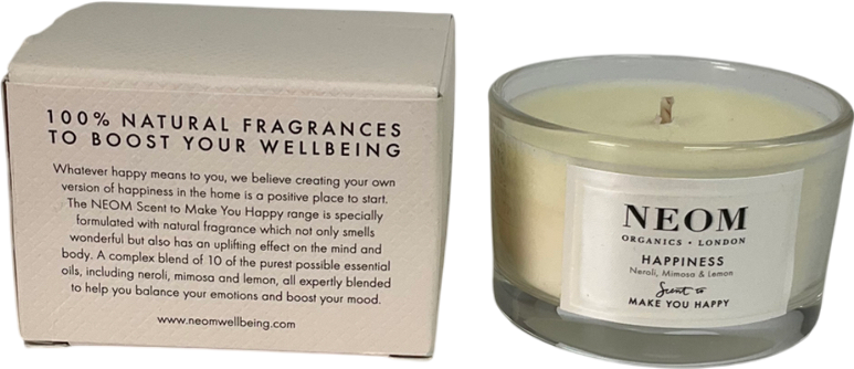 NEOM White Happiness Scented Candle One Size