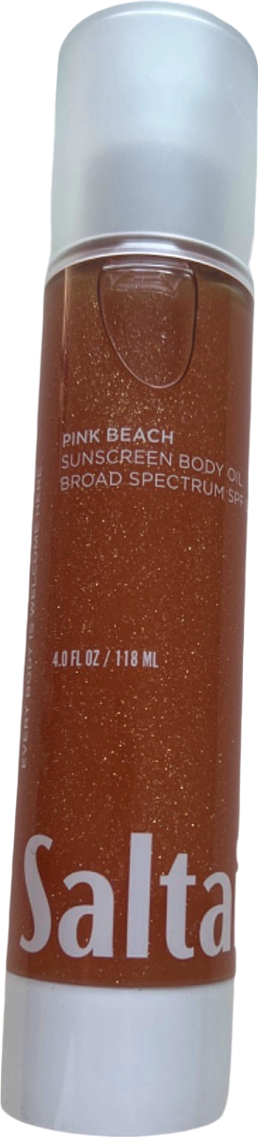 Salta Pink Beach Sunscreen Body Oil 118ml