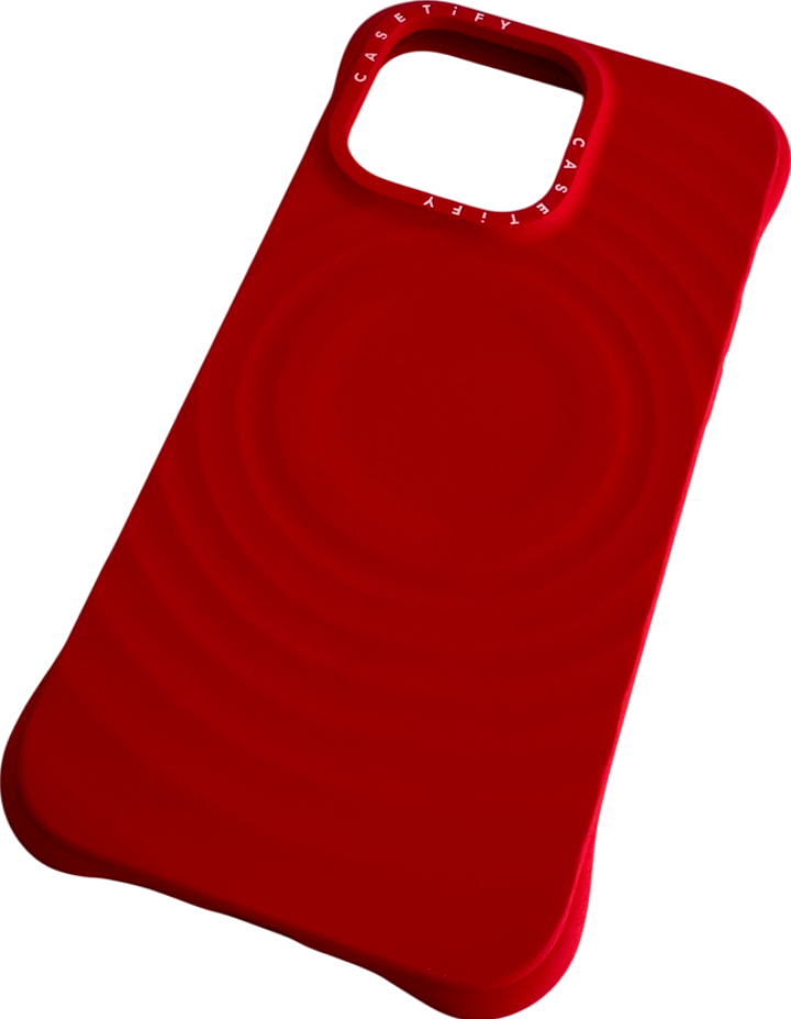 Casetify Red Iphone 15 Pro Max Case One Size