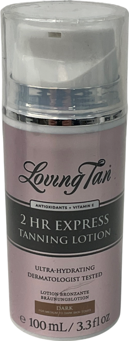 loving tan 2 Hr Express Tanning Lotion Dark 100ml