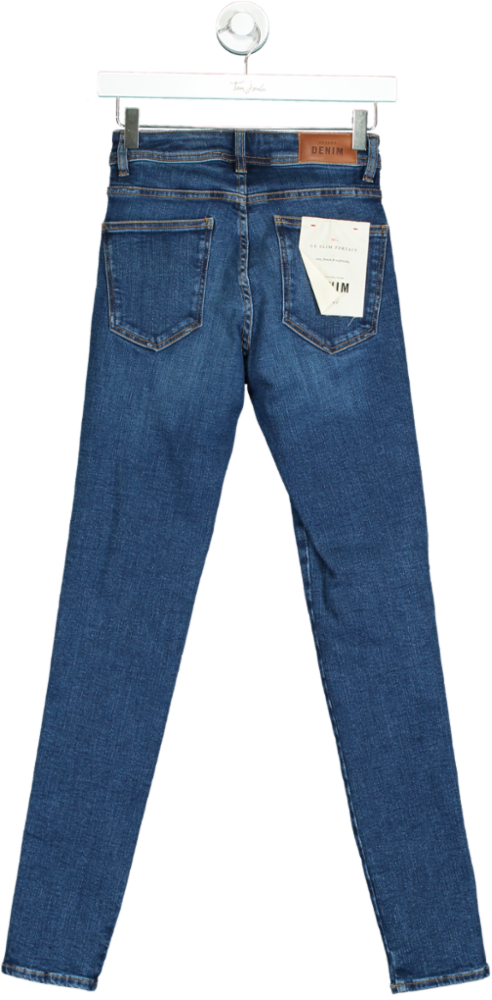Sézane Blue Denim Skinny Jeans UK W26