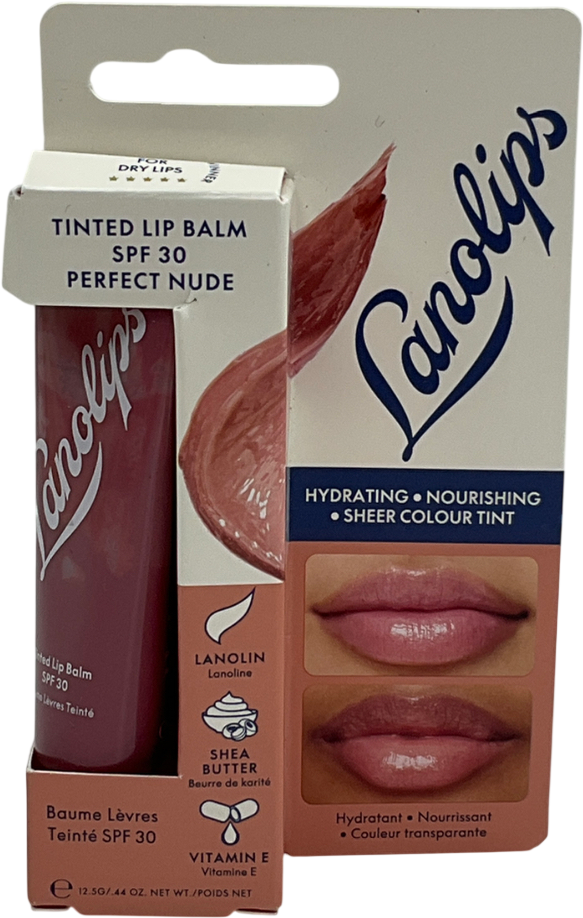 Lano Lips Tinted Balm Spf30 Perfect Nude 12.5g