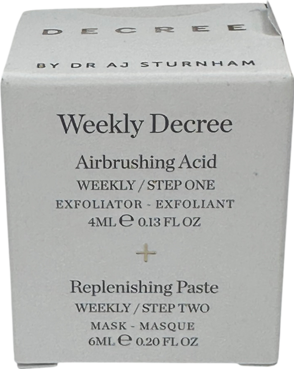 DECREE Weekly Decree once-a-week resurfacing skin treatment 10ml