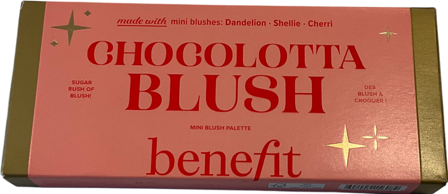 Benefit Chocolotta Blush Palette - Dandelion Shellie And Cherry Blushers Chocolotta One size