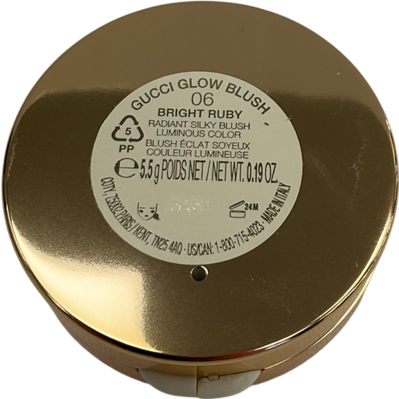 Gucci Glow Powder Blush 06 Bright Ruby 5.5g