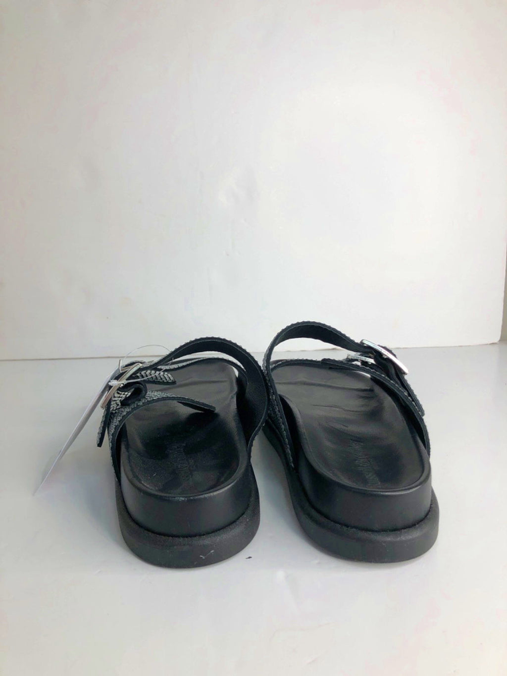 Russell & Bromley Black Swarovski Embellished Sandals EU 40 UK 7