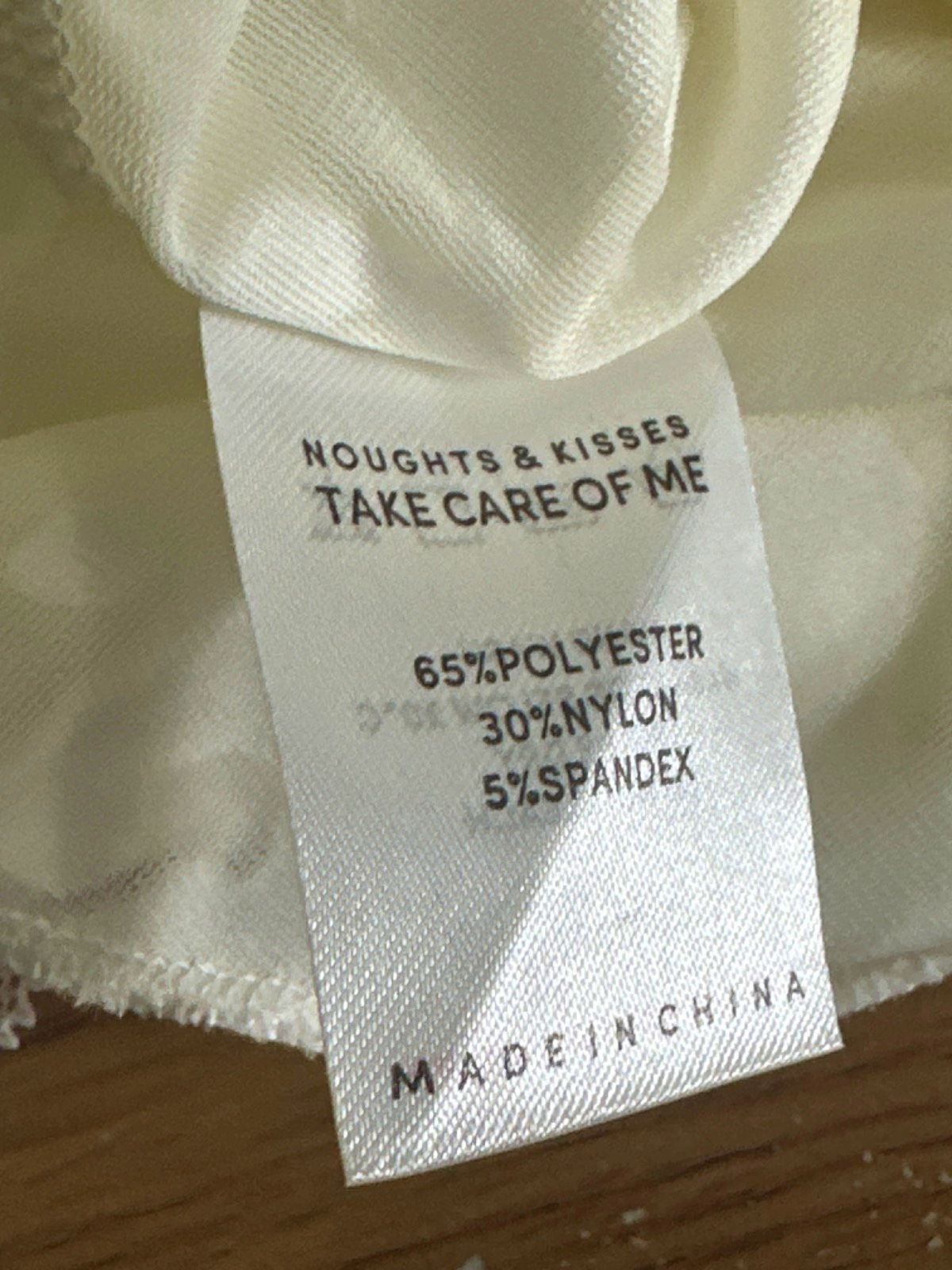 Noughts & Kisses White Lace Detailed Top and Trousers Set UK XS