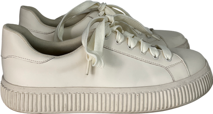 ZARA Cream Trainers UK 9 EU 43 👞